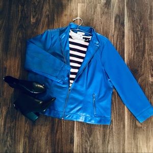 Faux Leather Jacket